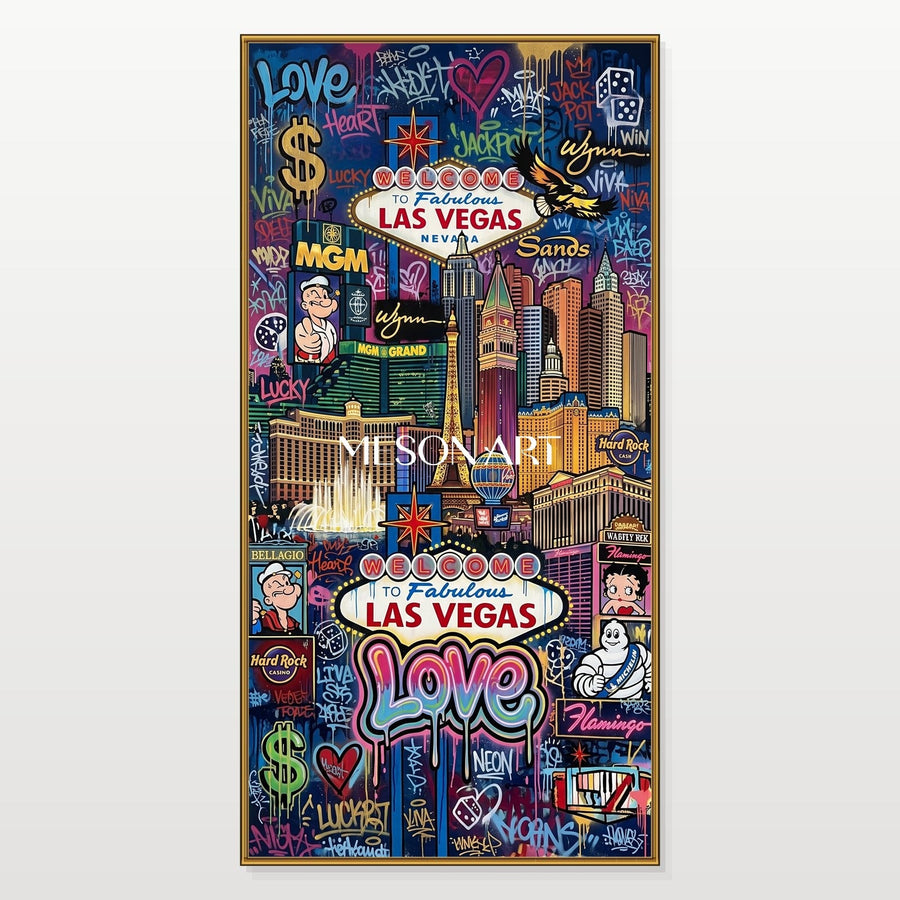 Las Vegas Urban Graffiti Art #GA290