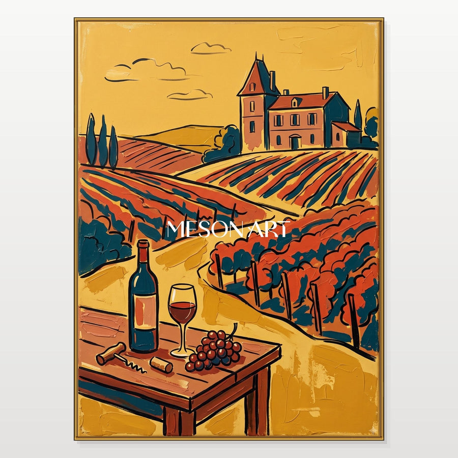 Golden Vineyard Reverie #PKA019