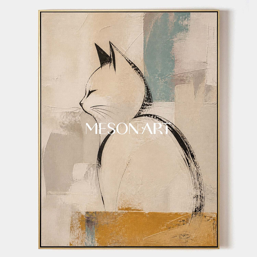 Silent Feline Grace #MA303