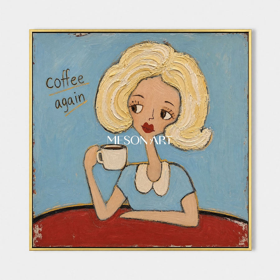Coffee Again Charm #CSQ209