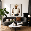 “Quiet Wrangler” – Modern Western Cowboy Portrait Oil Painting