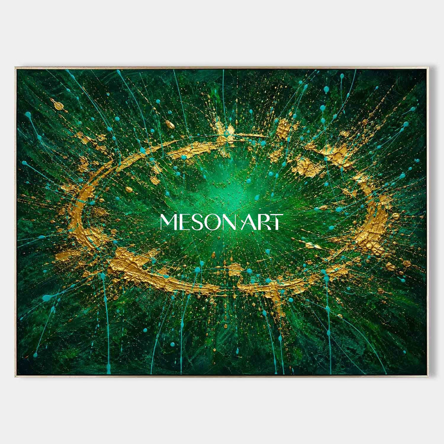 Emerald Golden Halo #AEA075