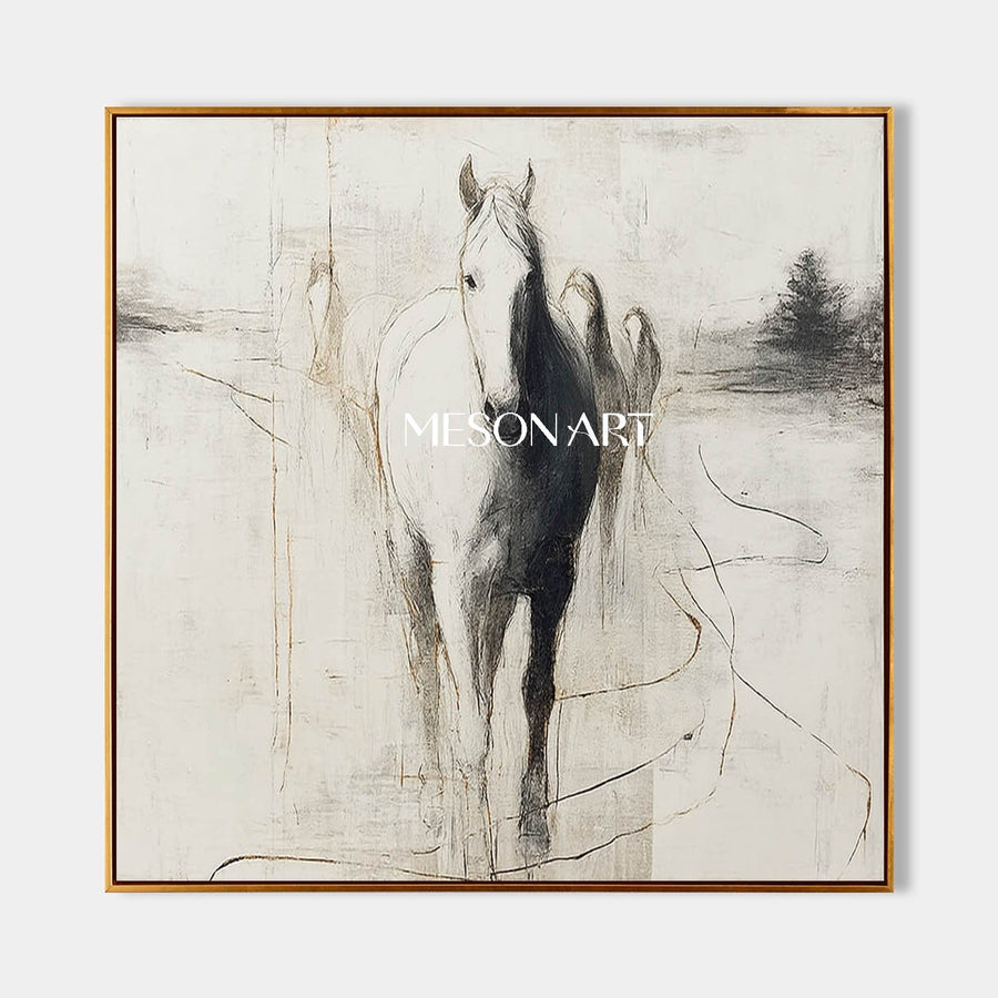 Contemporary Horse Art #HA044