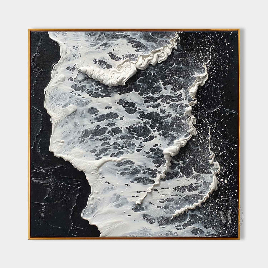 Plaster Art Texture Painting #SG353
