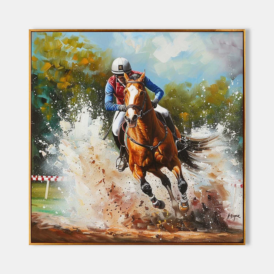 Contemporary Horse Art #HA014