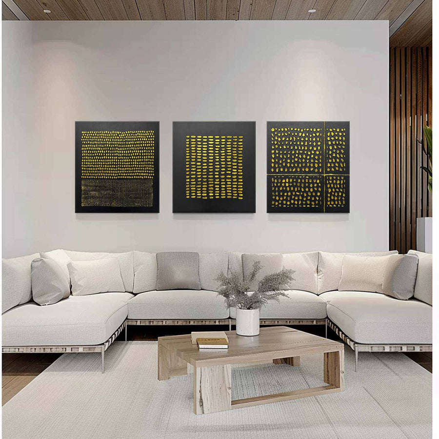 Abstract Painting Set Of 3 #SP160