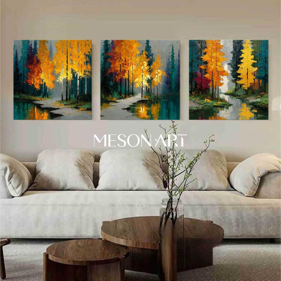 Abstract Painting Set Of 3 #SP167