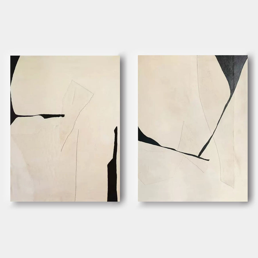 Abstract Painting Set Of 2 #SP107