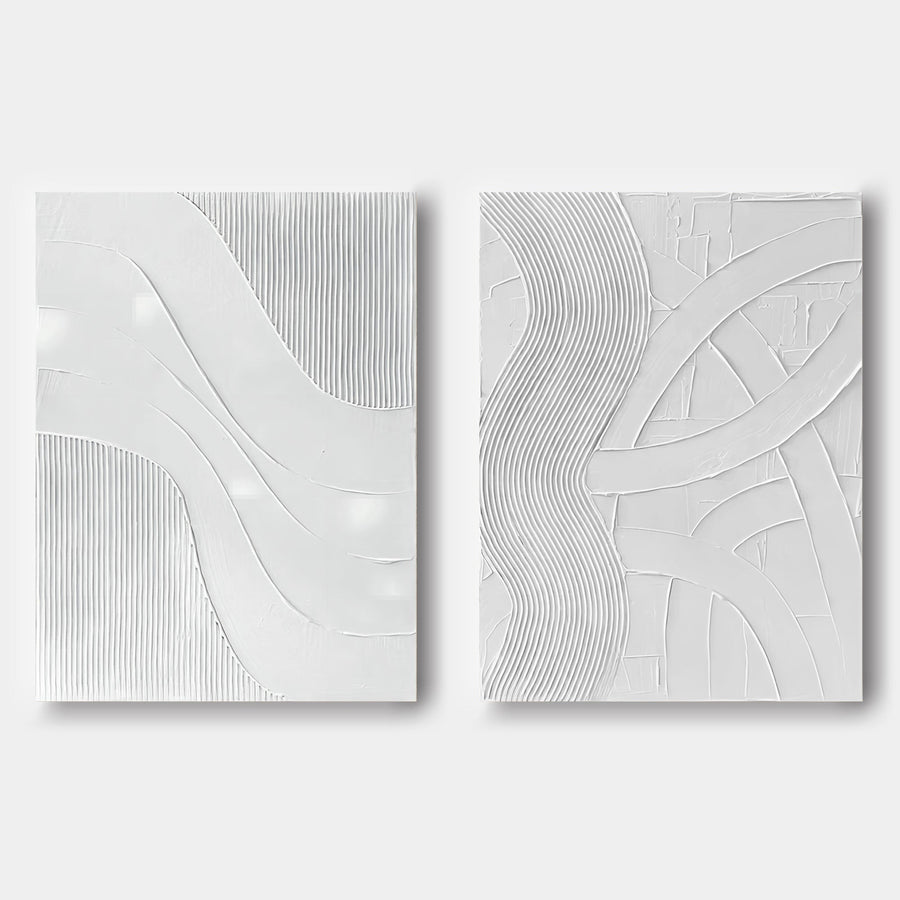 Abstract Painting Set Of 2 #SP044