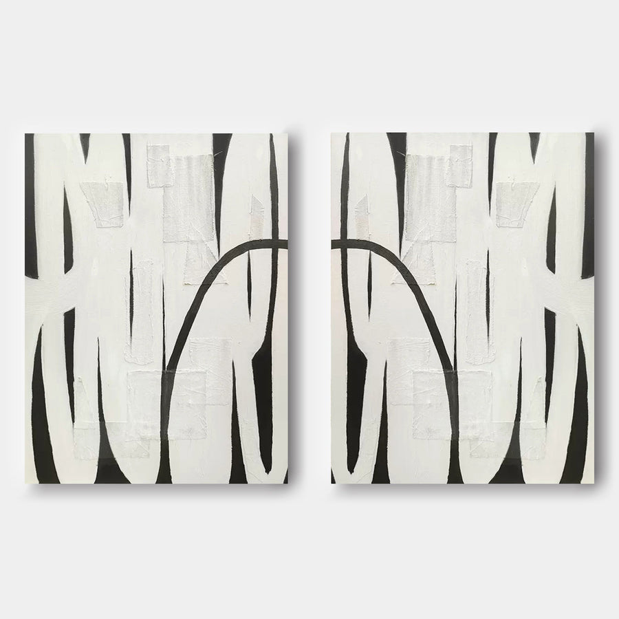 Abstract Painting Set Of 2 #SP118