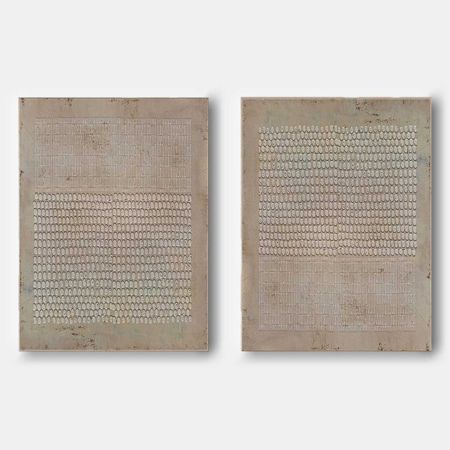Abstract Painting Set Of 2 #SP069