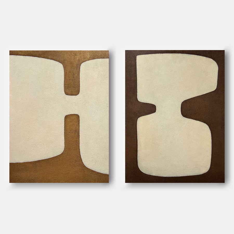 Abstract Painting Set Of 2 #SP132