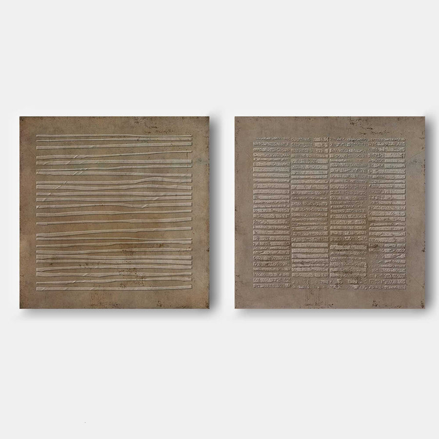 Abstract Painting Set Of 2 #SP067