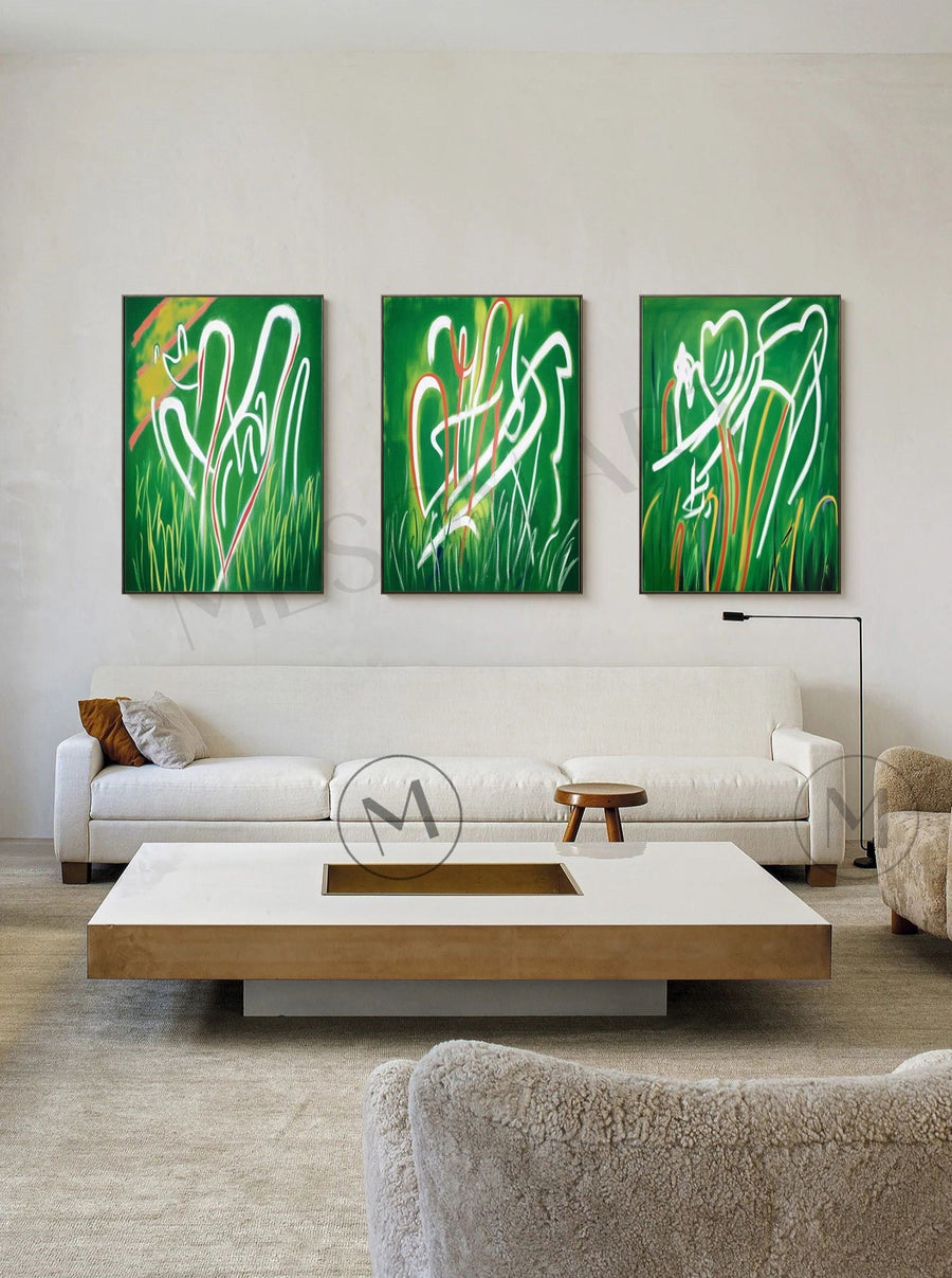 Abstract Painting Set Of 3 #SP165