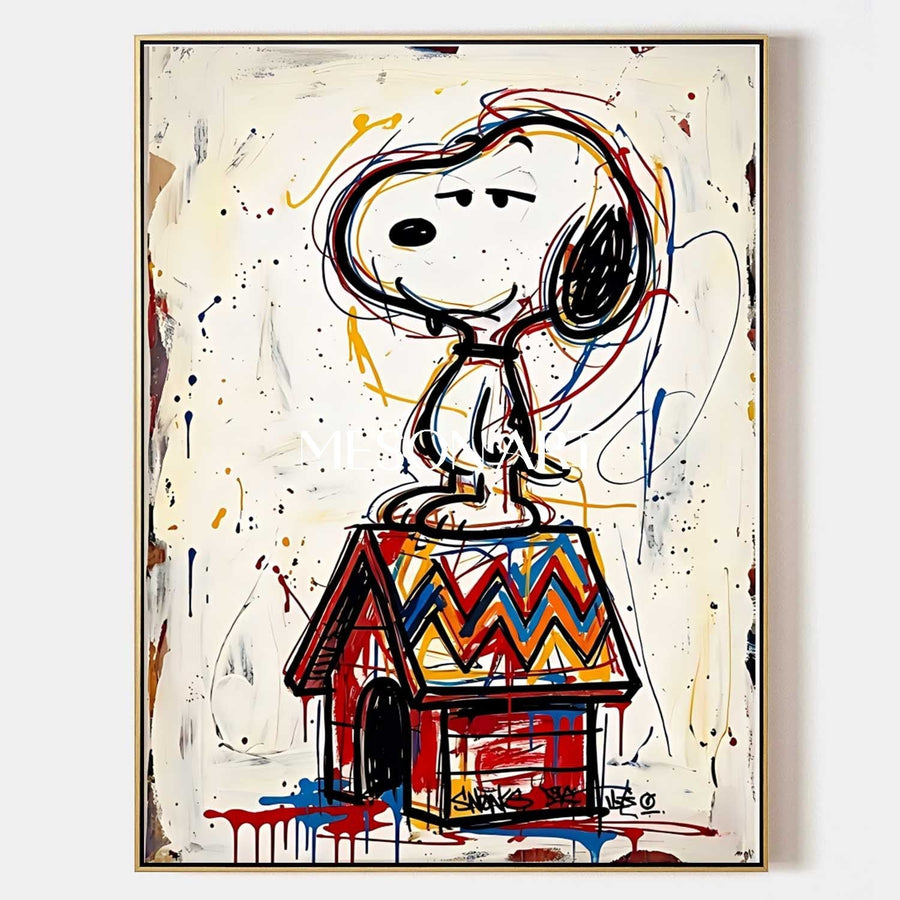 Snoopy's Abstract Joy #HQ001