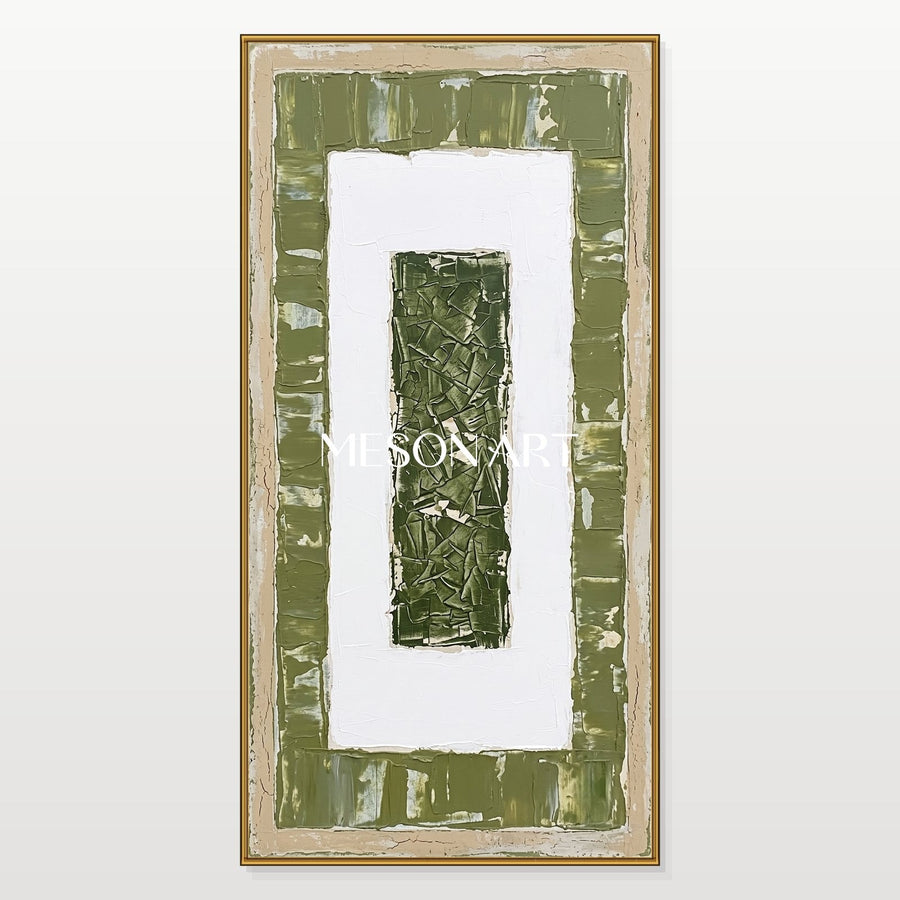 Verdant Geometric Silence #TX676