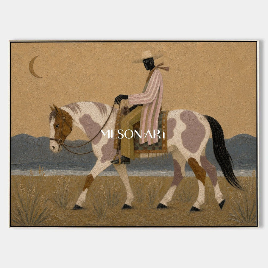 Moonlit Desert Rider #CSQ178