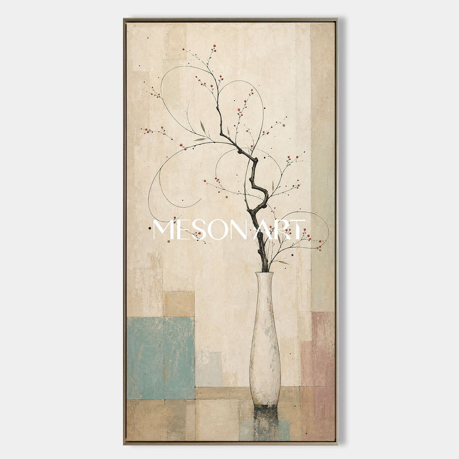 Silent Branches in Vase #MA314