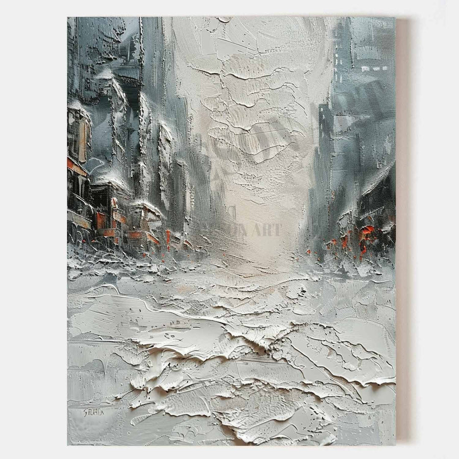 Plaster Art Texture Painting #SG316