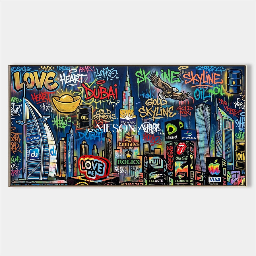 Dubai Urban Graffiti Art #GA288