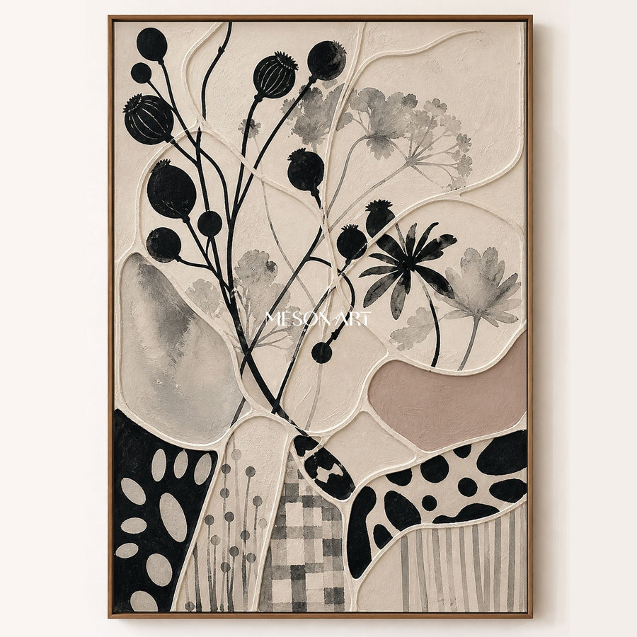 Botanical Patchwork Harmony #CSQ154
