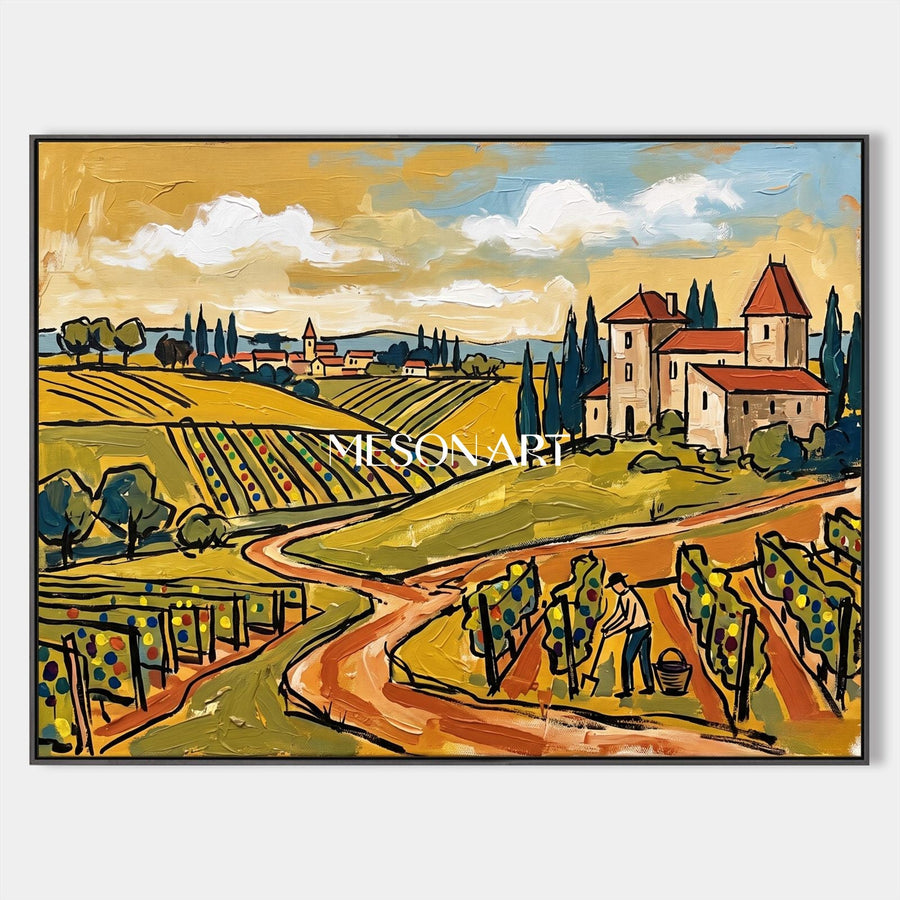 Golden Vineyard Reverie #PKA015