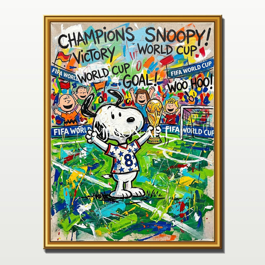 Champion Snoopy's Victory #GA235