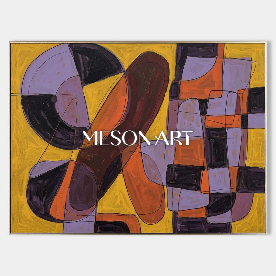 Amber Geometric Rhythm #LLC043