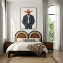 “Silent Outlaw” – Modern Western Cowboy Portrait Oil Painting