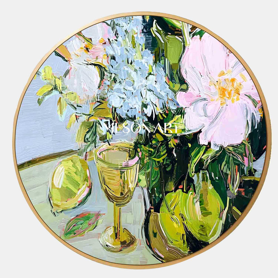 Round Wall Art #RWA034