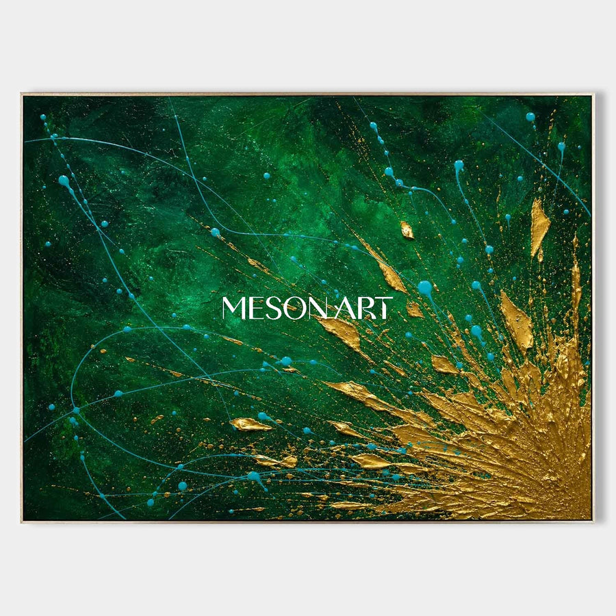 Emerald Golden Burst #AEA073