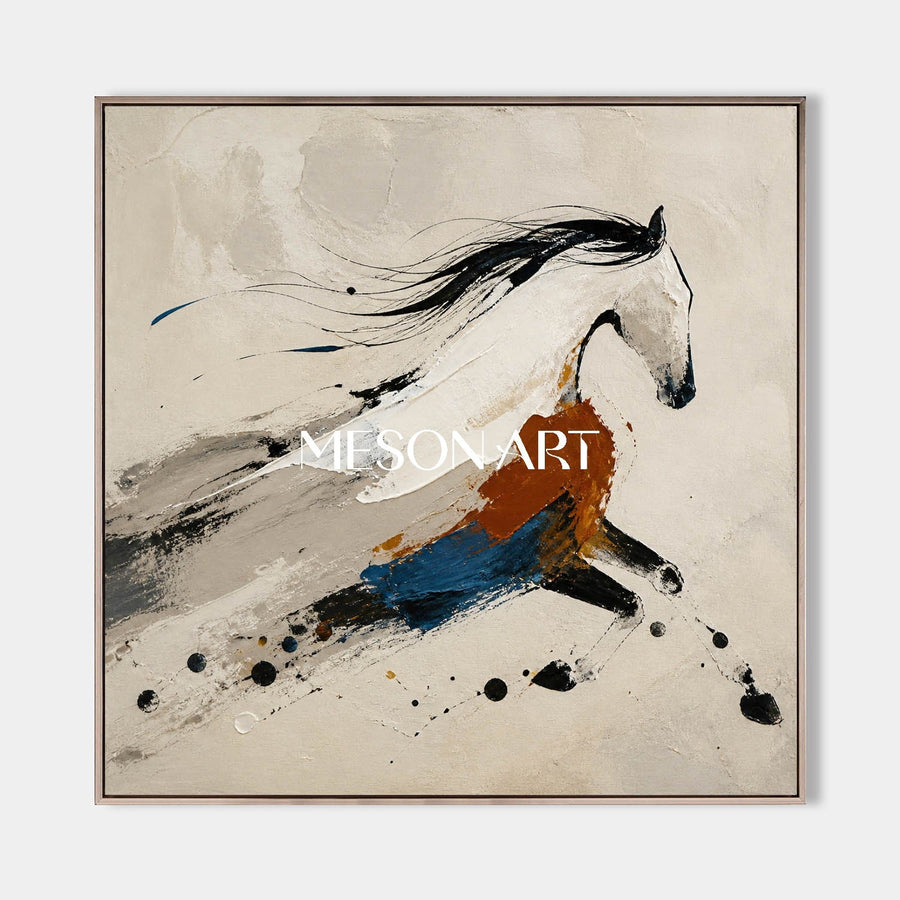Galloping Spirit Abstract #MA282
