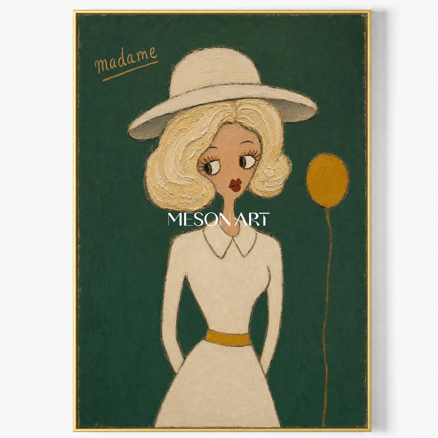 Madame In Green #CSQ205
