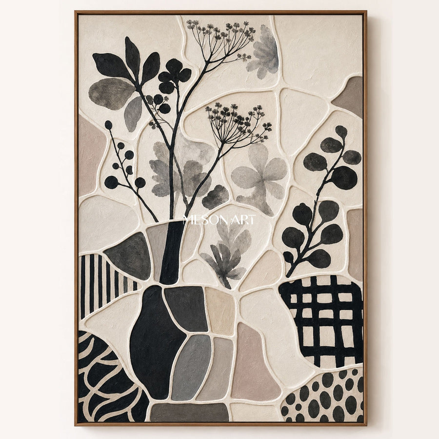Silent Botanical Collage #CSQ150