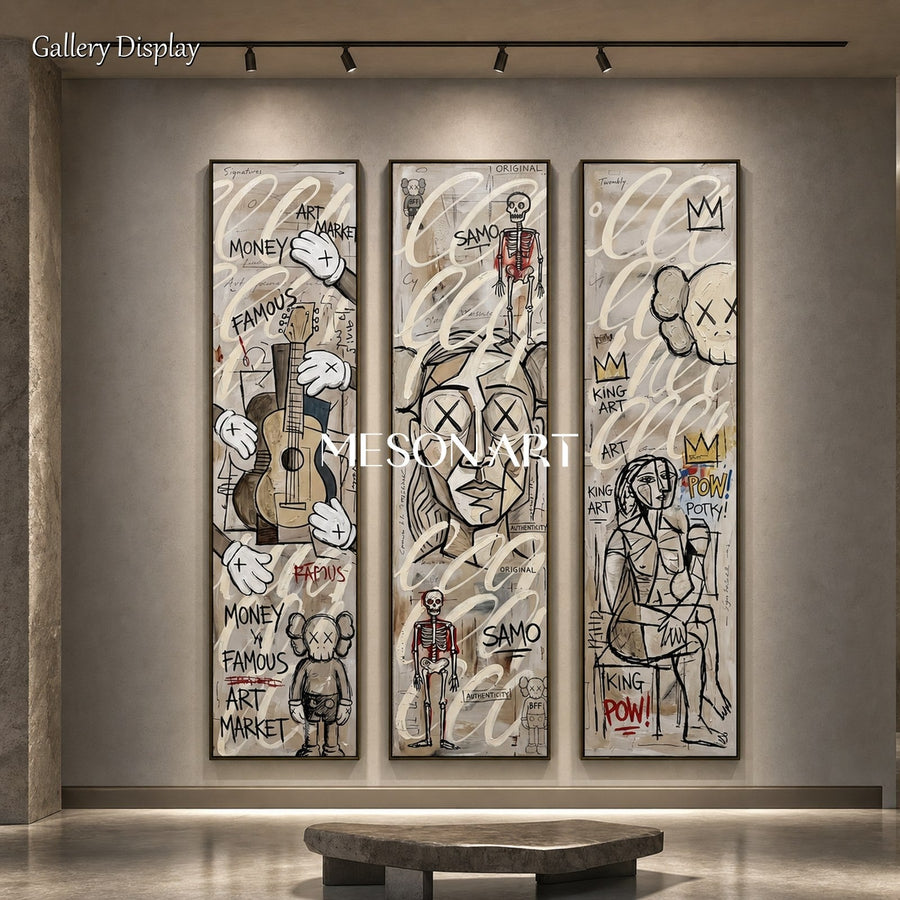 Urban Echoes Triptych #GA257