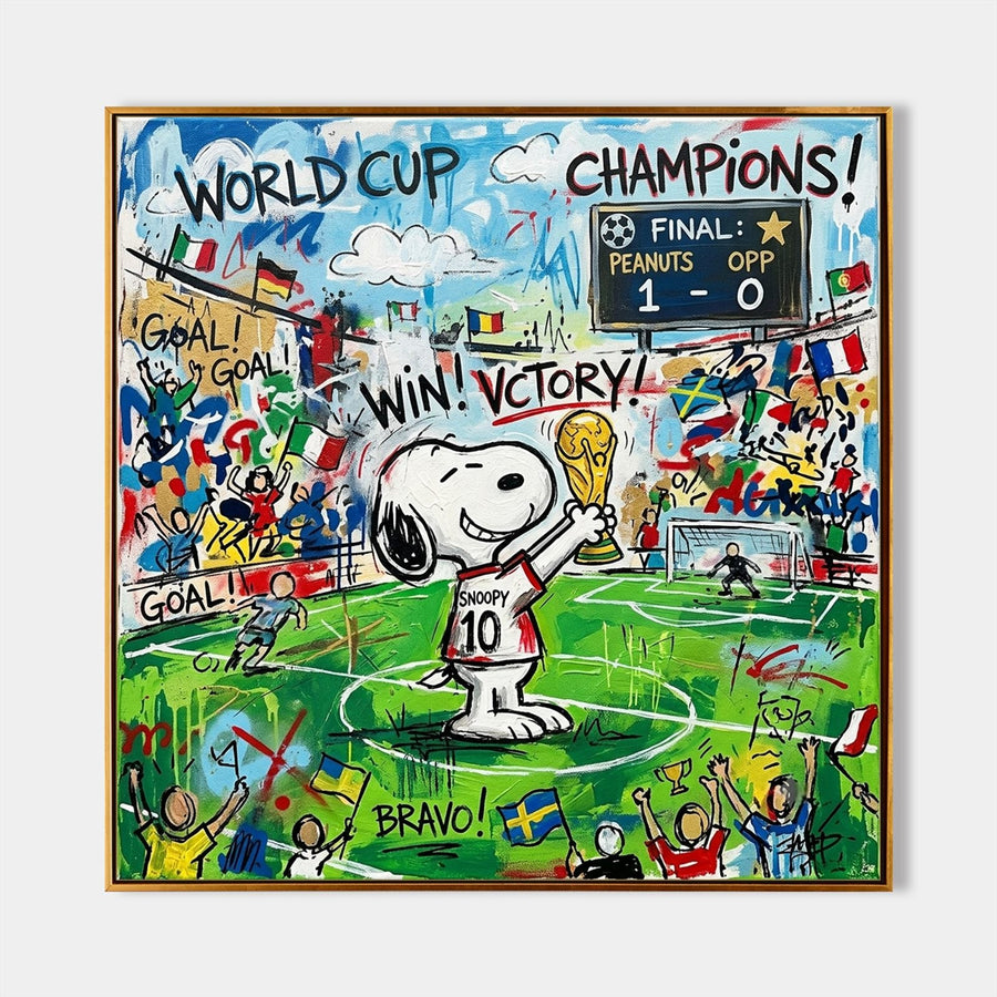 Snoopy's World Cup Glory #GA232