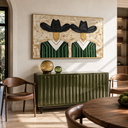 “Midnight Riders” – Black Hat Western Cowboy Impasto Oil Painting