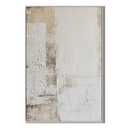 "Weathered Silence" – Wabi Sabi Earth Tone Textured Abstract Painting