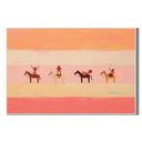 "Dream Parade" – Whimsical Western Pop Folk Impasto Oil Painting