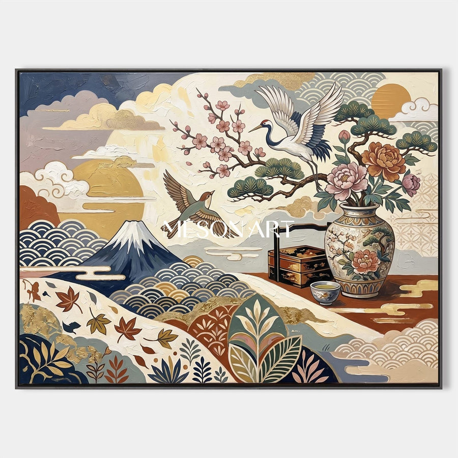 Golden Crane Serenity #UK034