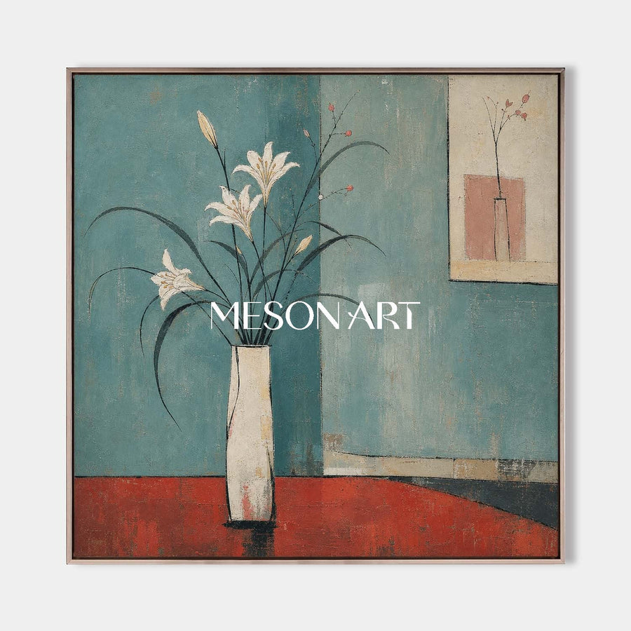 Teal Lily Reverie #MA307