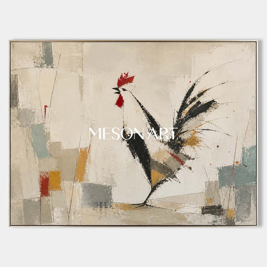 Crimson Rooster Rhythm #MA294