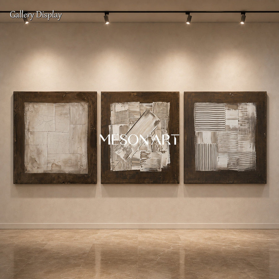 Earthen Rhythms Triptych #TX679
