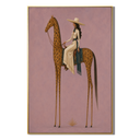 "Golden Mirage" – Surreal Leopard Steed & Elegant Equestrian Painting
