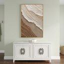 "Sandstone Drift" – Wabi Sabi Earth Tone Textured Abstract Painting