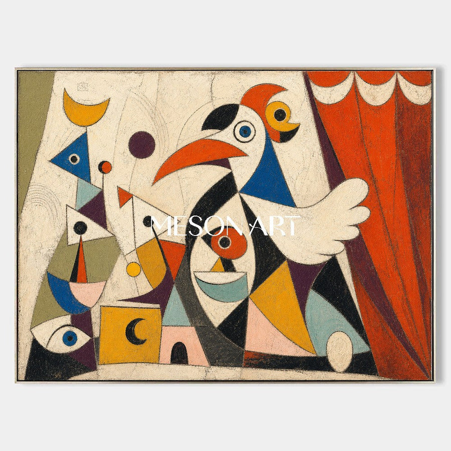 Avian Cubist Reverie #CSQ083
