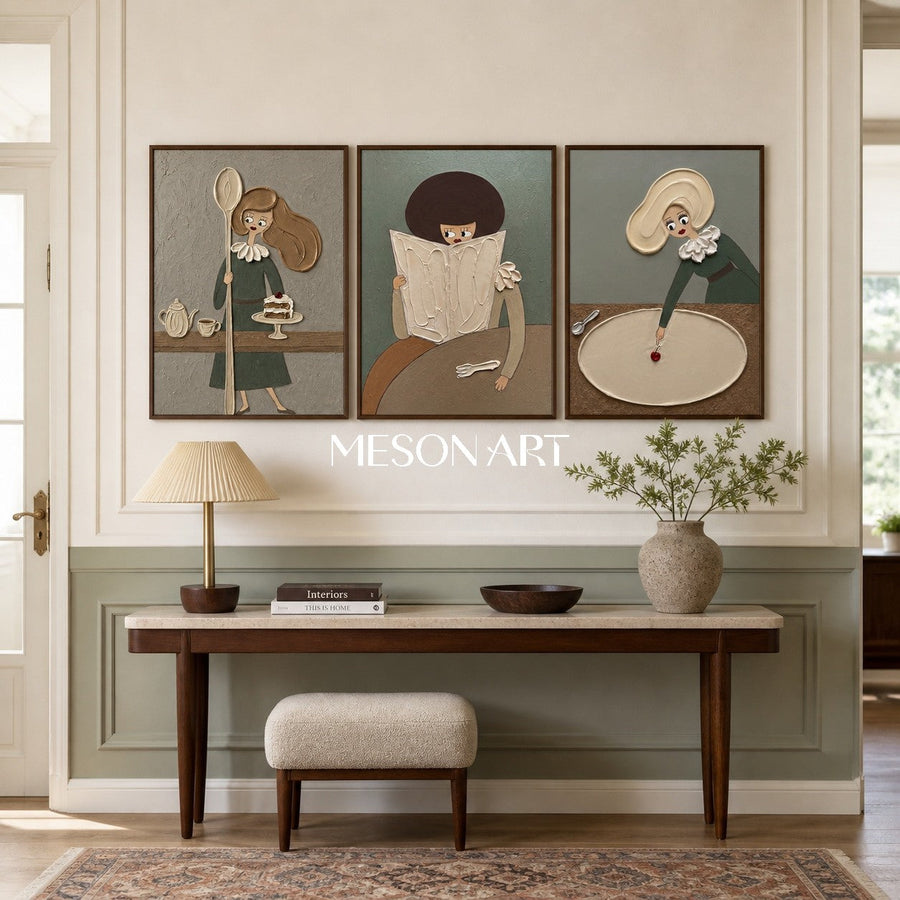 Whimsical Tea Party Trio #CSQ231