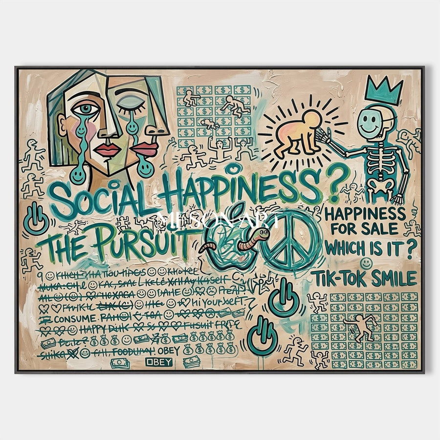 Social Happiness Pursuit #GA244