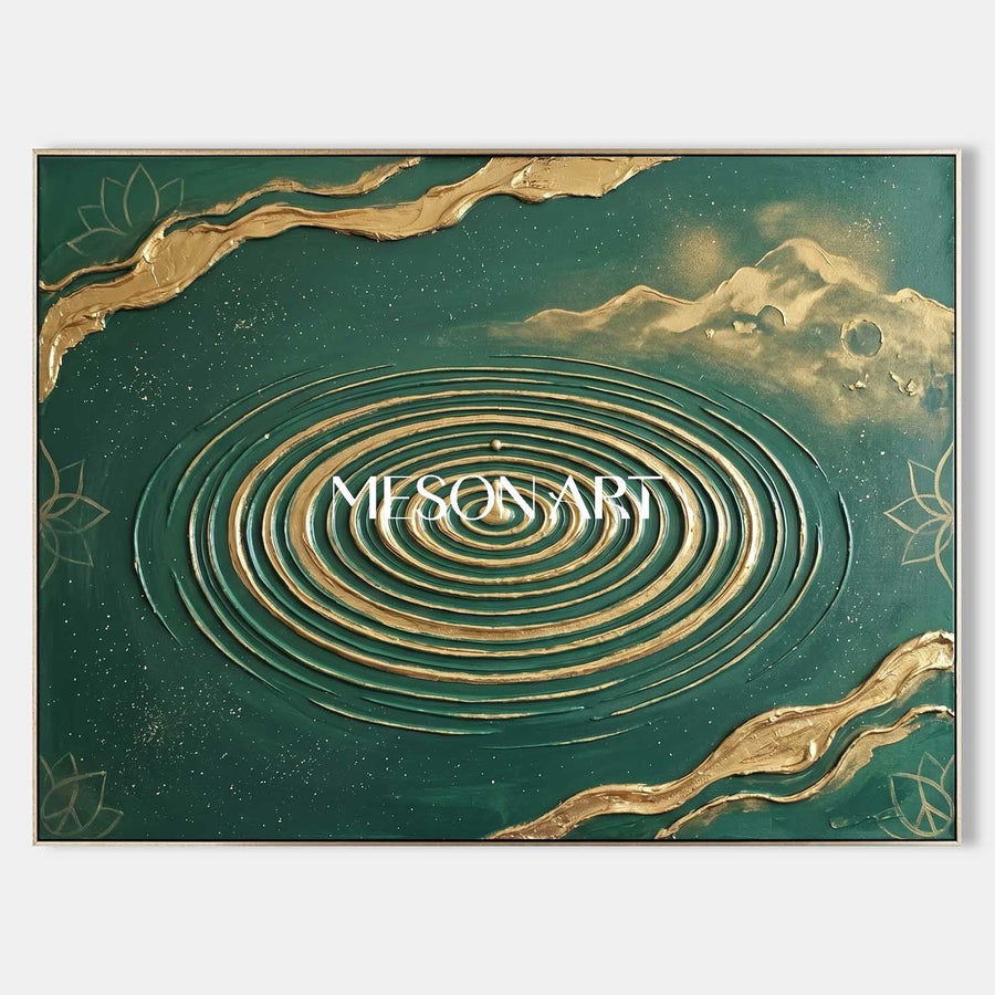 Emerald Zen Ripples #SG704