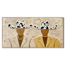 “Ranch Brothers” – Western Cowboy Impasto Oil Painting